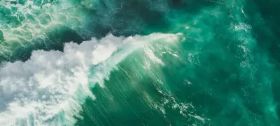 Morje iz zraka / Foto: Istock