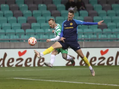 Lovro Bizjak (Celje) 06.04.2023 – nogomet - Olimpija: Celje, pokal Pivovarne Union, četrtfinale: //FOTO: Luka Cjuha