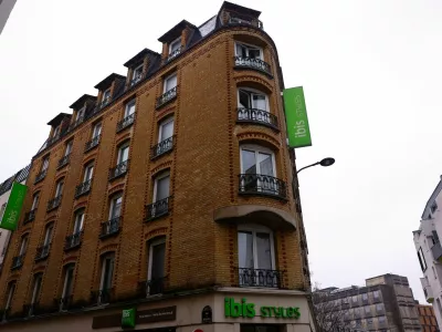 A view of the ibis Styles Paris Nation Porte de Montreuil hotel, after an American woman threw a baby from a hotel window, in Paris, France, February 25, 2025. REUTERS/Stephanie Lecocq