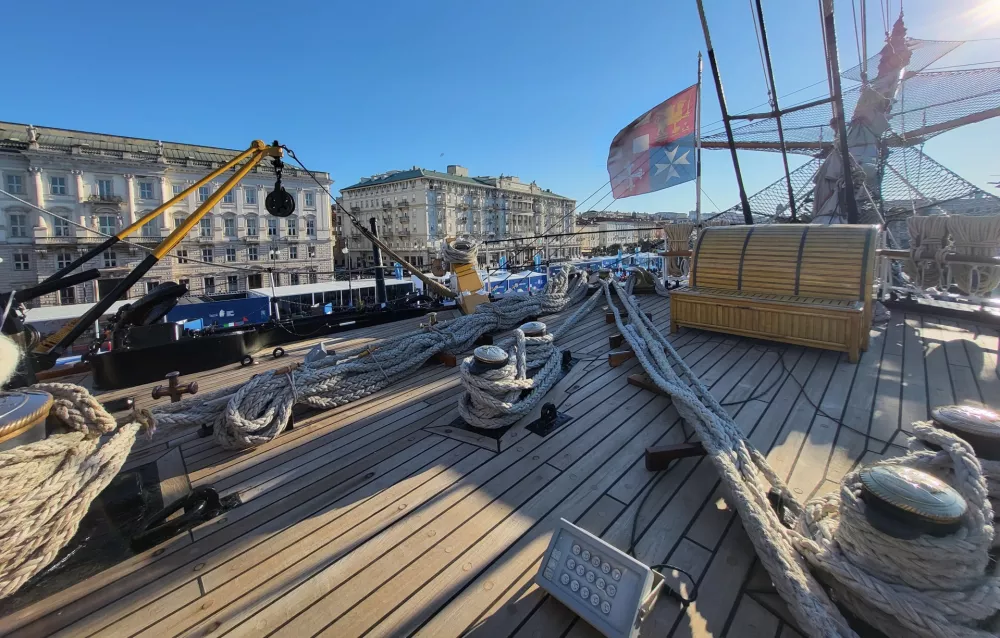 amerigo vespucci v trstu, premec / Foto: Katja Gleščič 