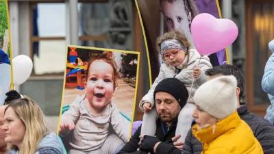 Ljubljana.Srcni pohod malih borcev ob svetovnem dnevu redkih bolezni, ki ga pripravlja Drustvo Viljem Julijan.