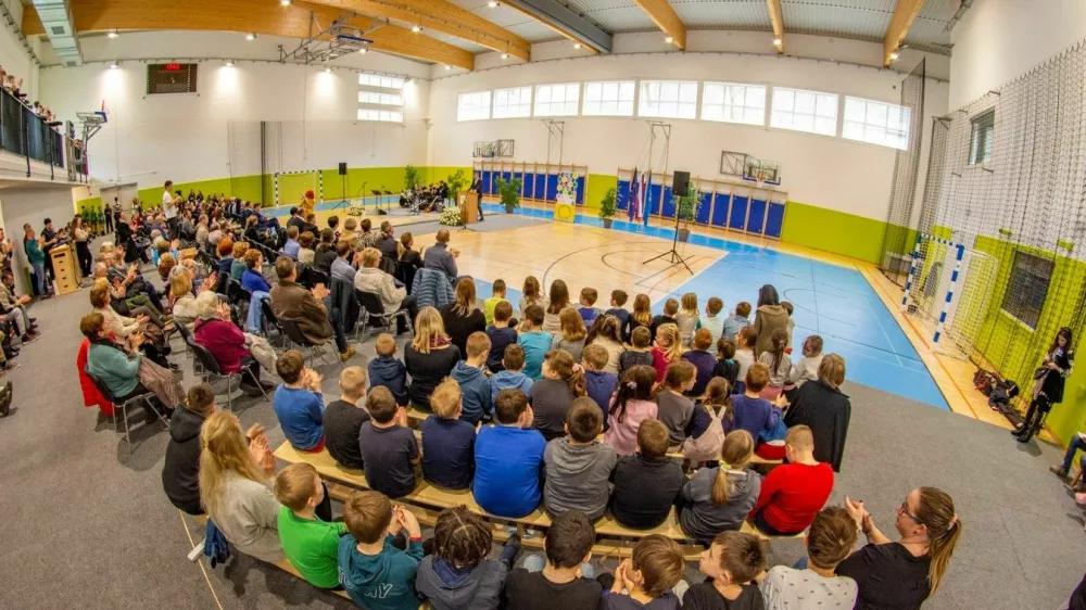 Otvoritev nove dvorane pri OŠ Rimske Toplice