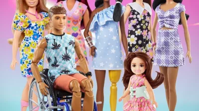 Ob mednarodnem dnevu invalidnosti se Mettal izdal serijo posebnih lutk. F IG/Barbie