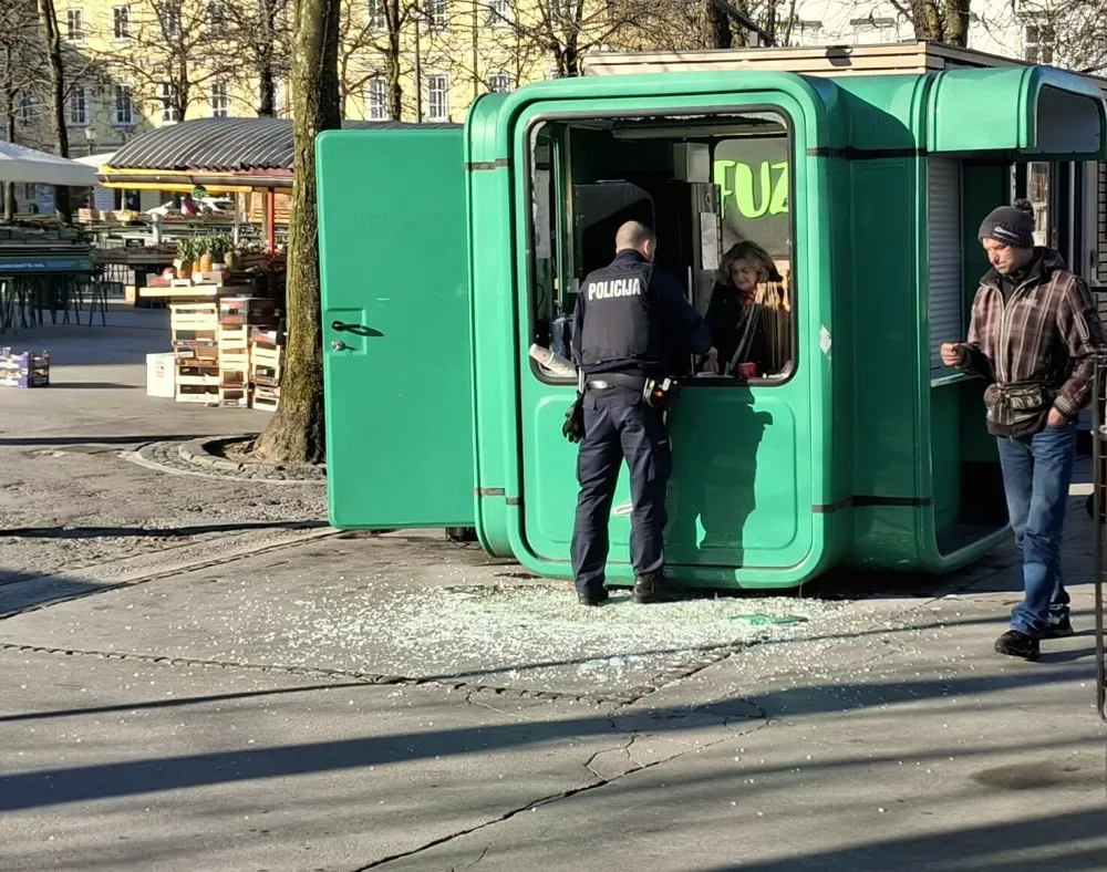 trafika vlom vandalizem