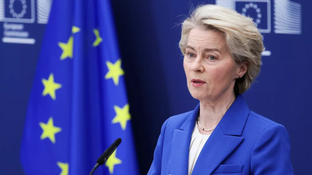 Ursula von der Leyen se zaveda, da so v evropski avtomobilski industriji potrebne spremembe. Foto: Reuters