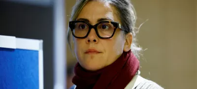 Caroline Darian, the daugther of Frenchwoman Gisele Pelicot, the victim of an alleged mass rape orchestrated by her husband Dominique Pelicot at their home in the southern French town of Mazan, leaves after a hearing in the trial of Dominique Pelicot with 50 co-accused, at the courthouse in Avignon, France, November 19, 2024. REUTERS/Sarah Meyssonnier