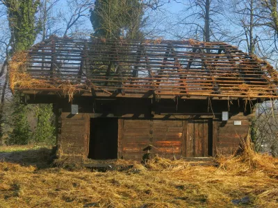 Kašča je del muzeja na prostem že skoraj pol stoletja. Foto: Medobčinski muzej Kamnik