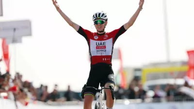 UAE Tour 2025 - 7th Edition - 7th stage Al Ain Hazza Bin Zayed Stadium - Jebel Hafeet 176km - 23/02/2025 - Tadej Pogacar (SLO - UAE Team Emirates - XRG) - photo Luca Bettini/SprintCyclingAgency©2025