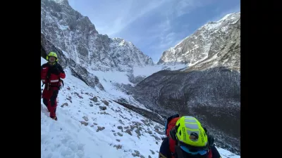 Tragičen dan v slovenskih gorah. Foto: GRZS