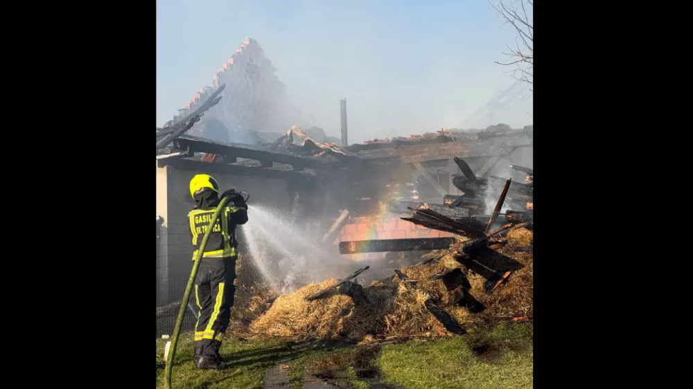 Gašenje požara v okolici Svete Trojice. Foto: FB, David Klobasa