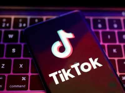 FILE PHOTO: FILE PHOTO: TikTok app logo is seen in this illustration taken, August 22, 2022. REUTERS/Dado Ruvic/Illustration/File Photo/File Photo