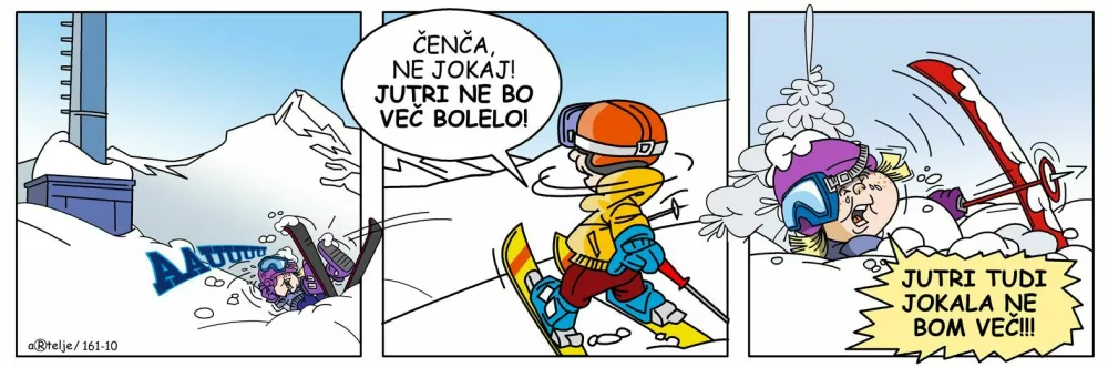 Strip Čenča / Foto: Jože Trobec