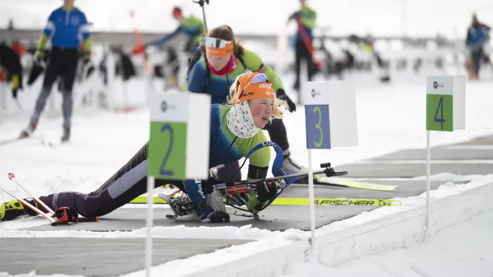 BiatlonAnamarija Lampič03.01.2025 Trening moške in ženske biatlonskebreprezentance Slovenije pred začetkom svetovnega pokala v letu 2025FOTO: Nik Erik Neubauer