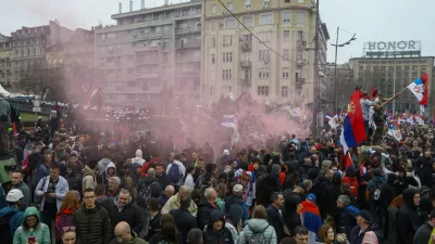 15.3.2025 - Beograd - Srbija - študentski protest veliki sobotni shodFoto: Luka Cjuha