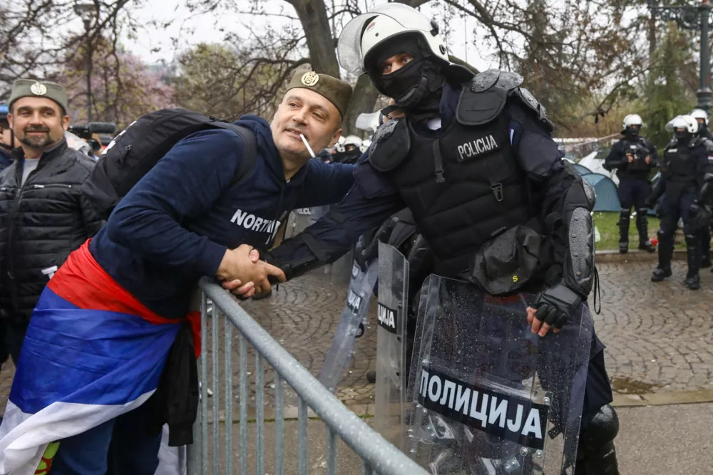 15.3.2025 - Beograd - Srbija - študentski protest veliki sobotni shodFoto: Luka Cjuha