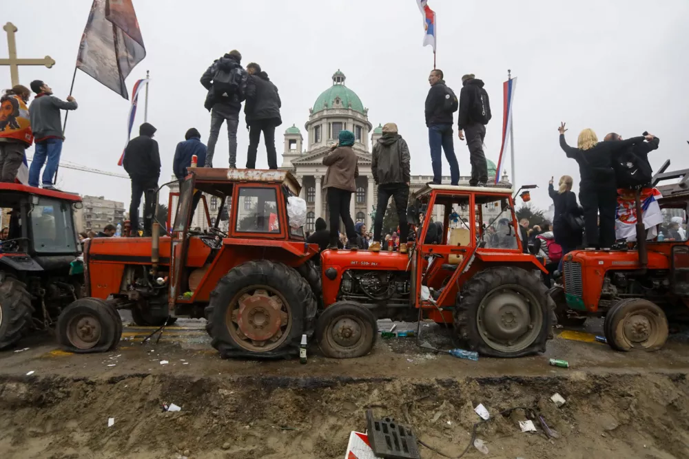 15.3.2025 - Beograd - Srbija - študentski protest veliki sobotni shodFoto: Luka Cjuha