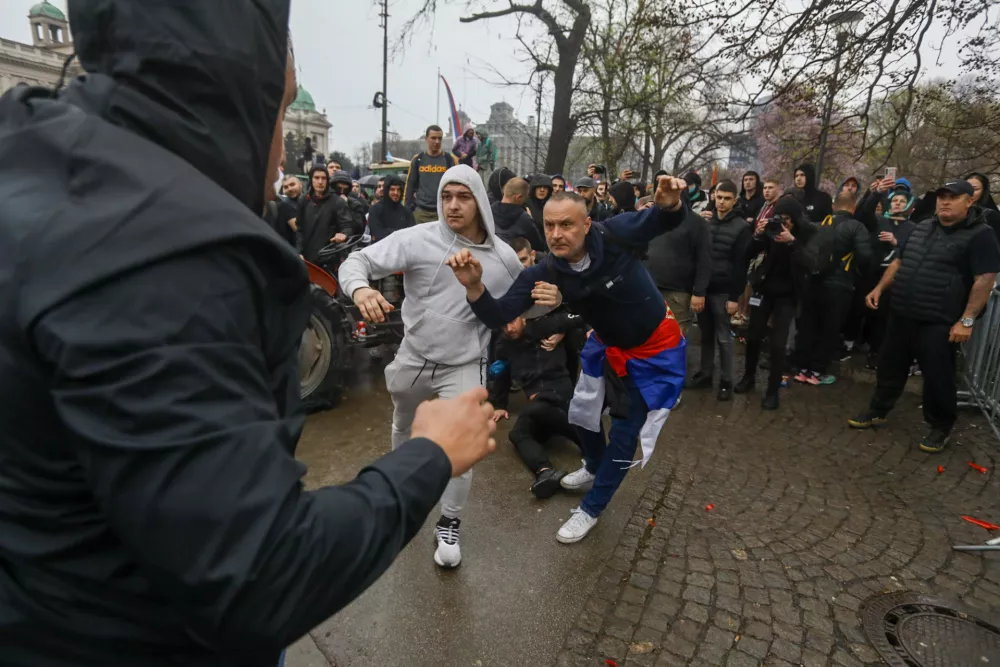 15.3.2025 - Beograd - Srbija - študentski protest veliki sobotni shodFoto: Luka Cjuha