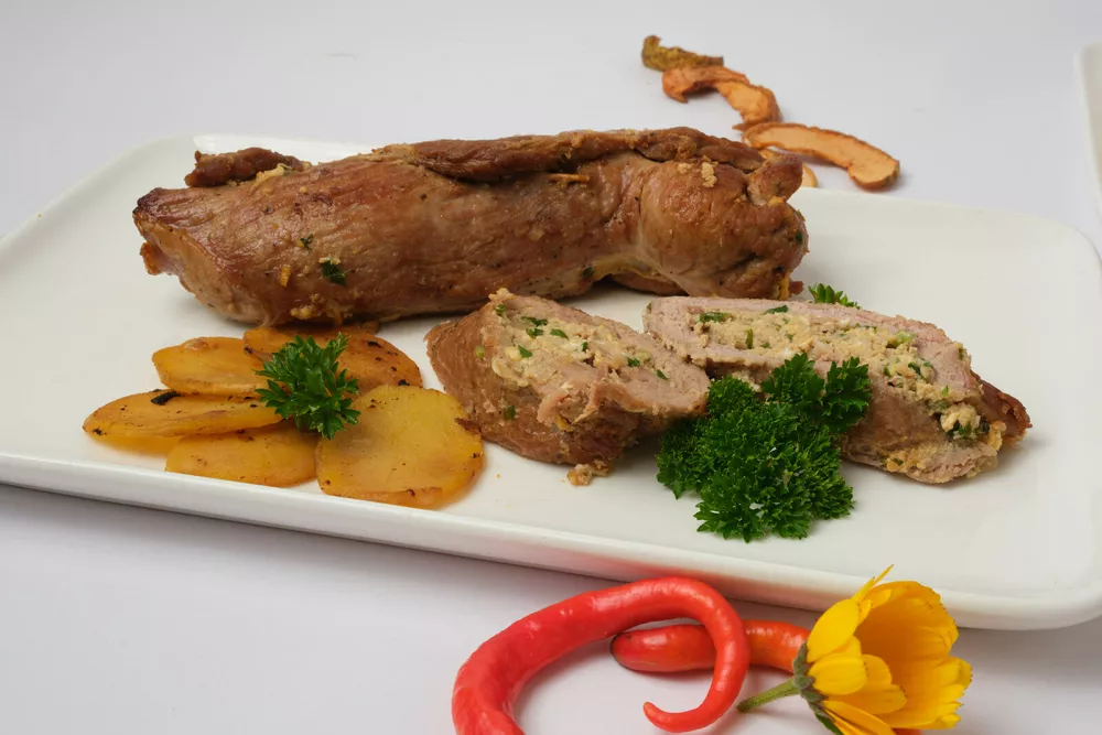 Telečja pečenka z možgani / Foto: Bla? T. Muc Photography