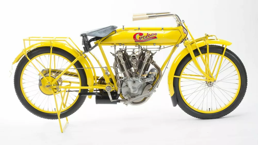 Cyclone, ki so ga pred nekaj tedni prodali za 1,32 milijona dolarjev. Po pričevanju največ virov je s tem postal najdražji motocikel vseh časov. / Foto: Mecum Auctions