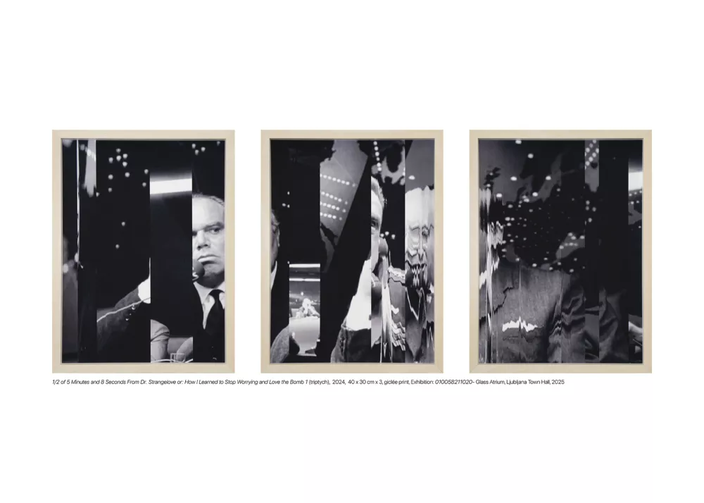 Jurij Hartman: 1/2 of 5 Minutes and 8 Seconds from Dr Strangelove 1. Foto: arhiv umetnika
