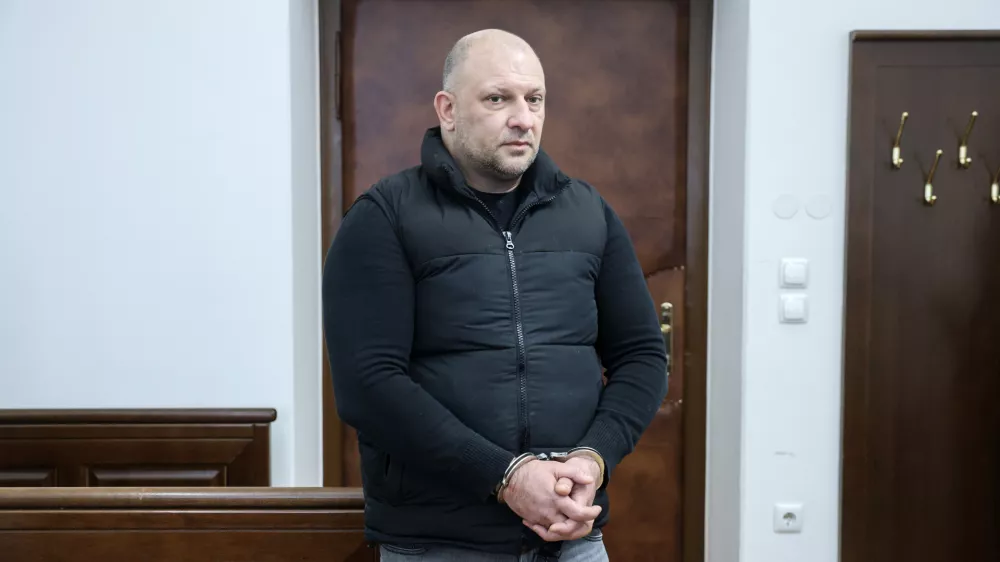 Bojan Bukarov- 09.04.2025 - izrek kazenske sankcije Bojanu Bukarovu//FOTO: Jaka Gasar