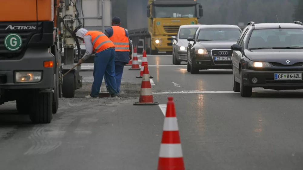 - štajerska avtocesta - Vransko - gradbišče DARS///FOTO: Luka Cjuha