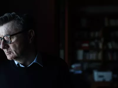 - 19.03.2025 - Oto Luthar, direktor ZRC SAZU//FOTO: Jaka GasarOPOMBA: ZA OBJEKTIV - INTERVJU