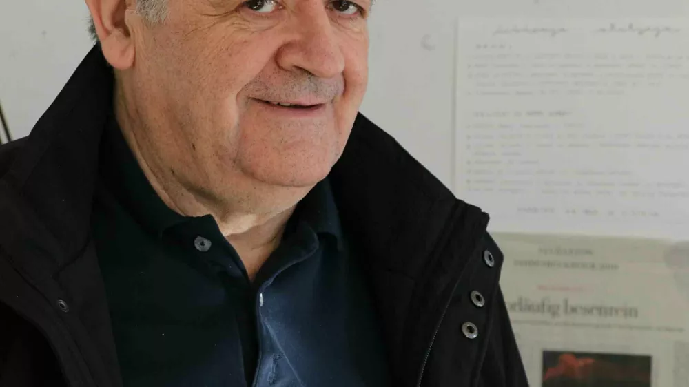 Nagrado Riharda Jakopiča 2025 prejme akademski slikar in grafik Črtomir Frelih za izjemne dosežke na področju umetniške grafike. Foto: Ana Kavčnik Jamnik