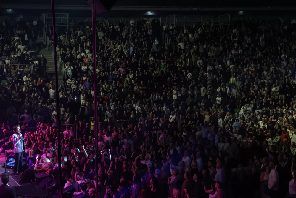 - 04.04.2025 - koncert Zdravko Čolić v dvorani Stožice//FOTO: Jaka Gasar