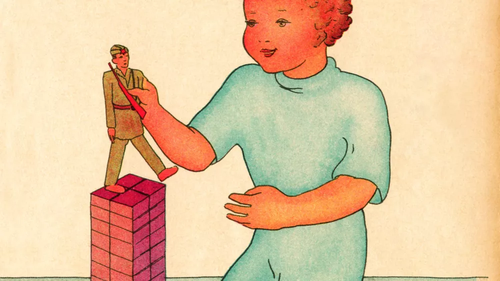 Naslovnica prve Cicibanove številke, ki je izšla pred osemdesetimi leti.