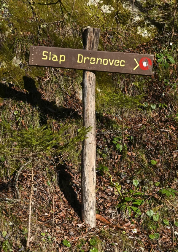 Pot k slapu Drenovcu / Foto: Franci Horvat