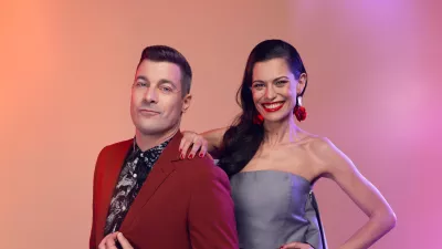 Kolo sreče - Klemen Bučan in Nataša Naneva / Foto: Planet Tv