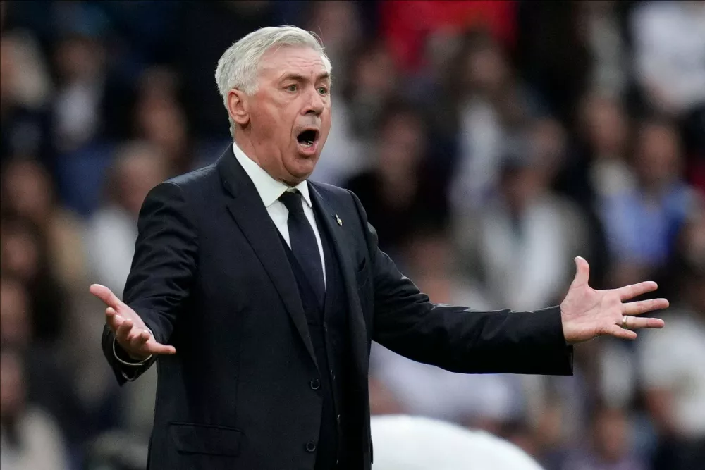 Trener Reala iz Madrida Carlo Ancelotti je svoje izjave preklical. Kdo ve, zakaj … / Foto: Profimedia