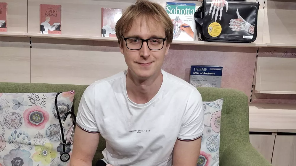 David Zupančič, infektolog in pisatelj / Foto: Meta Černoga