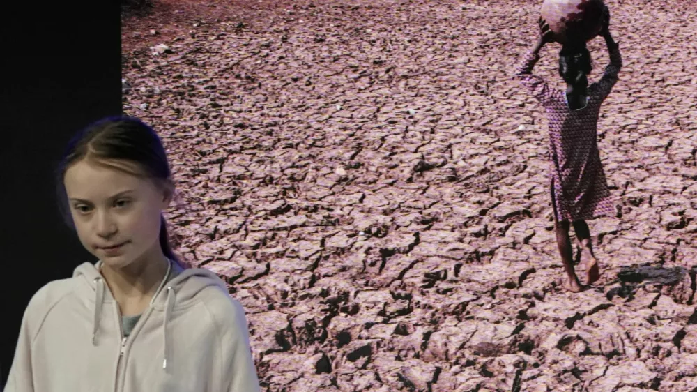 ﻿Swedish climate change activist Greta Thunberg leaves the stage during a session at the 50th World Economic Forum (WEF) annual meeting in Davos, Switzerland, January 21, 2020. REUTERS/Denis Balibouse / Foto: Denis Balibouse
