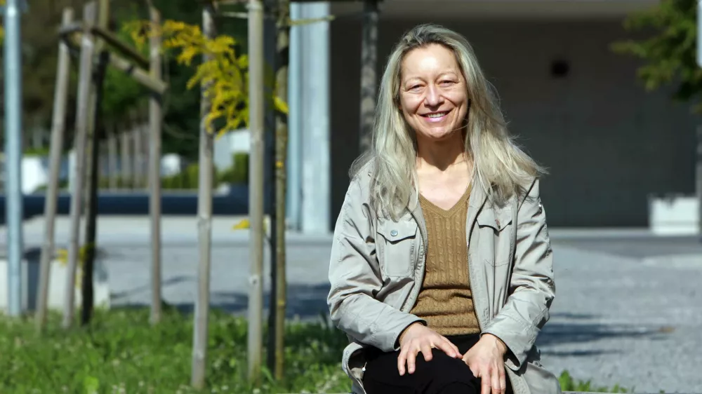 15.05.2025 - Anamarija Slabe, šolski ekovrtoviFoto: Tomaž Skale / Foto: 