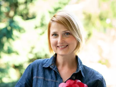 Nina Žitek, slovensko društvo Transplant / Foto: Miran Juršič