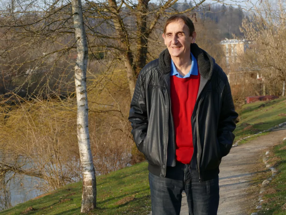 ﻿aljoša žorga, košarkarza objavo v Nedeljskem dnevniku / Foto: Franci Kek