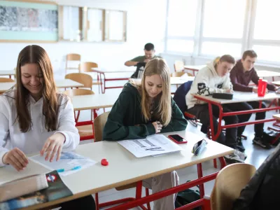 - 10.01.2024 – SGGOŠ - Srednja gradbena, geodetska, okoljevarstvena šola in strokovna gimnazija Ljubljana, Dunajska cesta 102 //FOTO: Bojan Velikonja