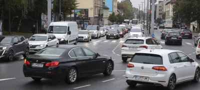 - 18.10.2024 - zastoji, kolone na Prešernovi in Tržaški - promet//FOTO: Jaka Gasar