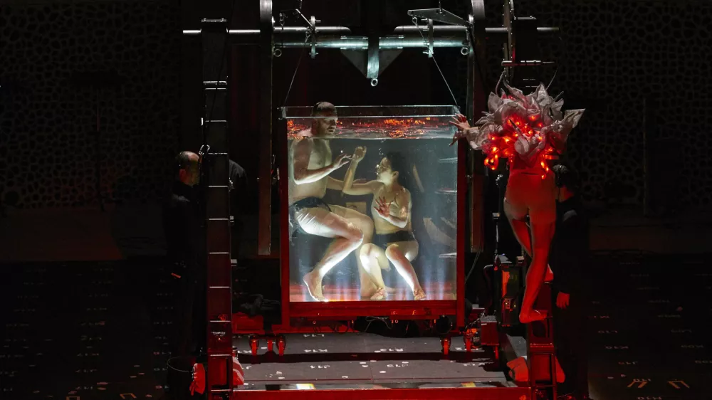 Na 73. Ljubljana Festivalu bo 30. junija na sporedu oratorij Stvarjenje Josepha Haydna v izvedbi španske gledališke skupine La Fura dels Baus. Foto: arhiv festivala