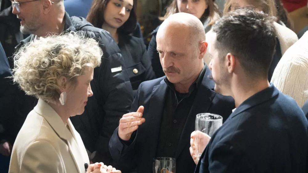 Zakonca Kekin ob razglasitvi izidov predsedniških volitev decembra lani. Foto: Pixsell