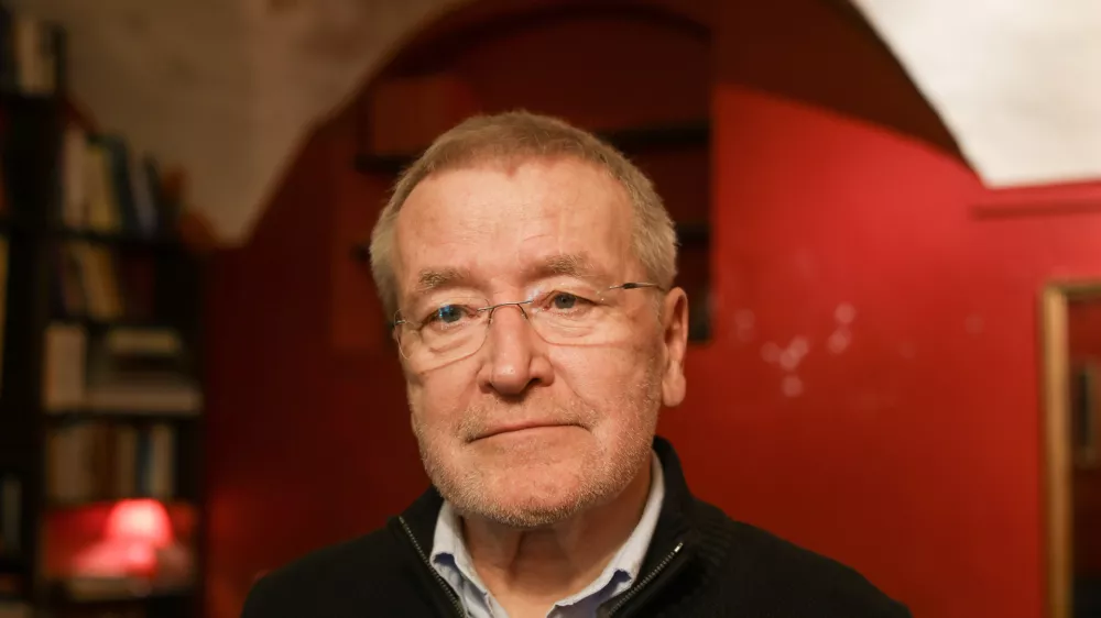 13.03.2024 - Dušan Keber, slovenski politik, profesor in zdravnikFOTO: Luka Cjuha