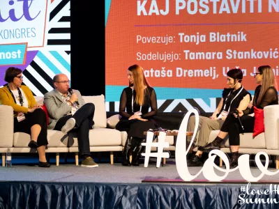 Tonja Blatnik, Slovensko kadrovski kongres, Miha Žove, Nataša Dremelj, Tamara Stankovič, Tamara Stankovič