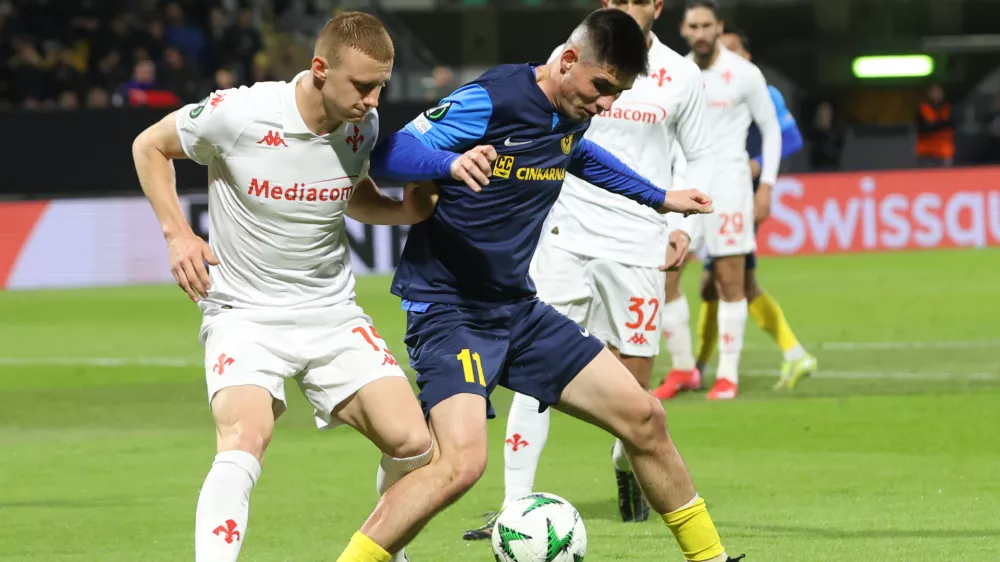 Celje - Fiorentina, Svit Sešlar 10.04.2025 - Celje nogomet//FOTO: Sašo Bizjak / Večer