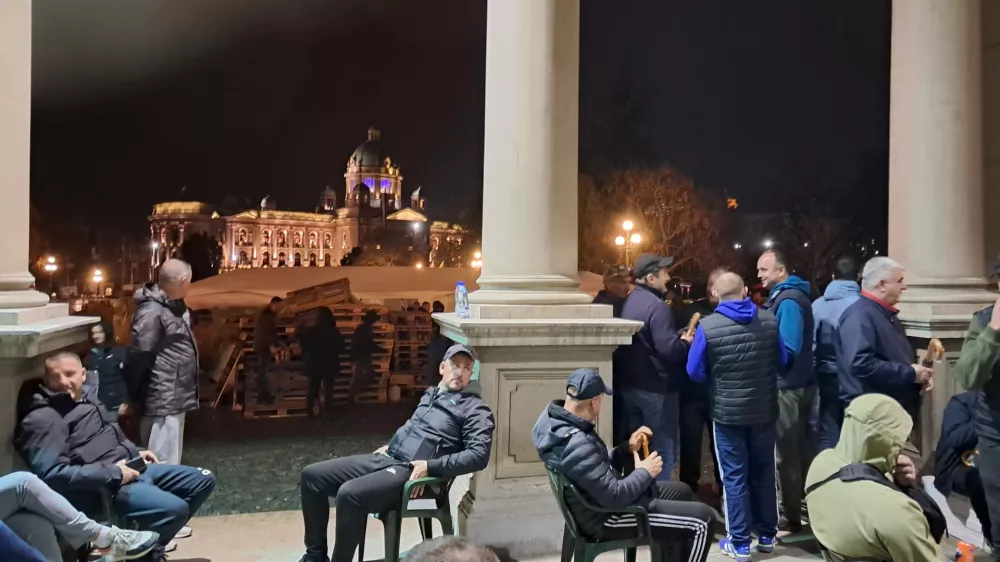 Beograd Pionirski park protesti študenti Srbija