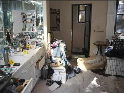 Prizor iz hiše / Foto: Santa Fe County Sheriff