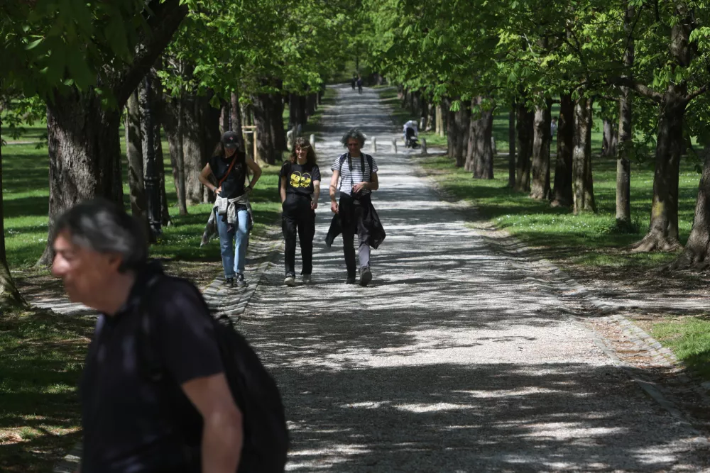 16.04.2025. Park Tivoli.Pomlad v Ljubljani.//FOTO: Bojan Velikonja