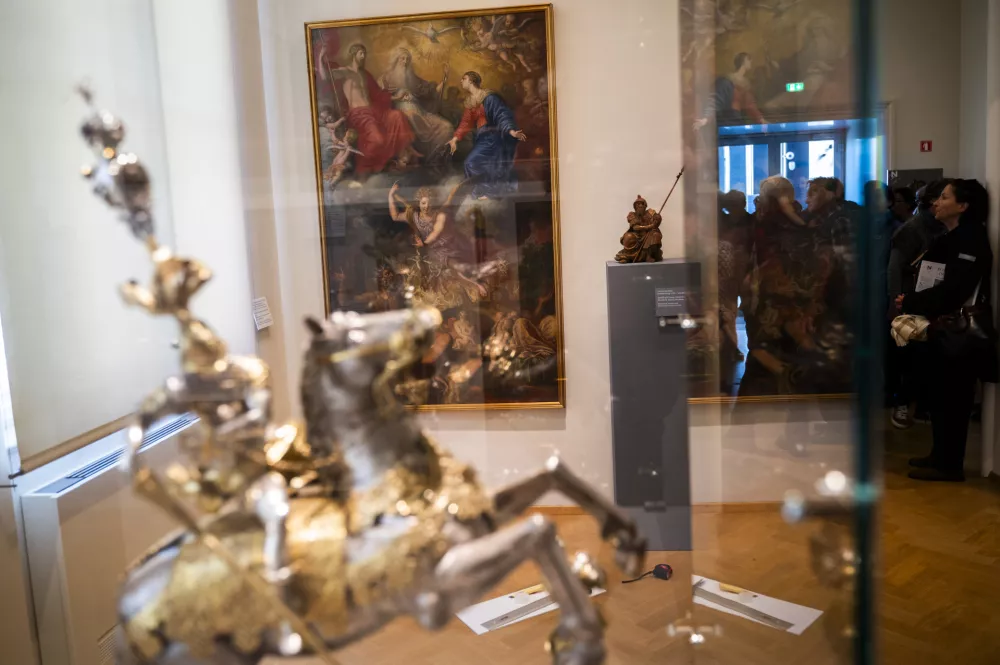 umetnostkulturaumetnineumetniški trgbarokslikerestavratorstvo08.04.2025 Voden ogled po razstavi Barok v Sloveniji, Narodna GalerijaFOTO: Nik Erik Neubauer