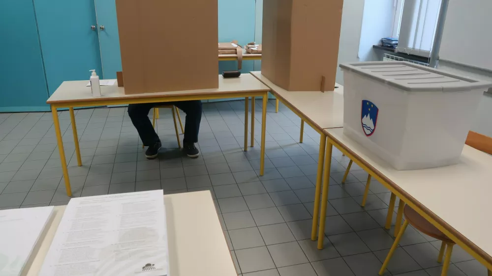 Kmetijsko gozdarska zbornica Slovenije (KGZS), volitve v svet zbornice 2024, voli&scaron;če Ljutomer. Foto: Tatjana Pihlar 